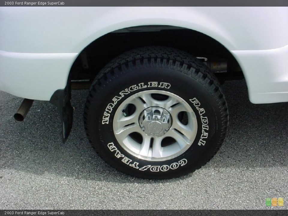 2003 Ford Ranger Edge SuperCab Wheel and Tire Photo #38473395