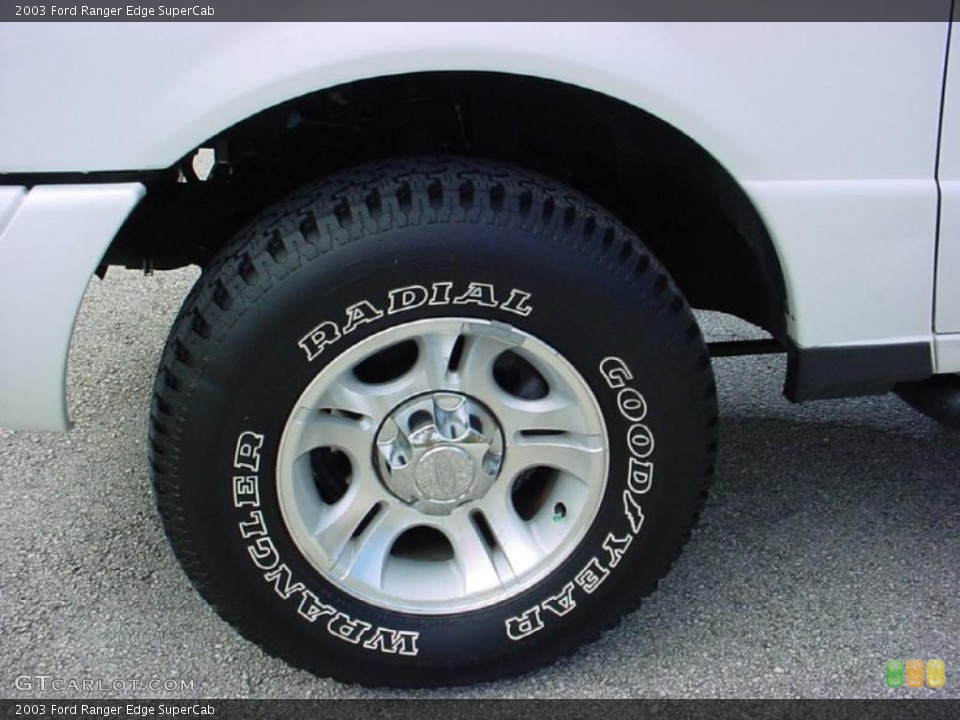 2003 Ford Ranger Edge SuperCab Wheel and Tire Photo #38473427