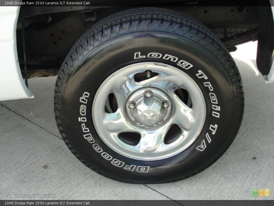 1998 Dodge Ram 1500 Laramie SLT Extended Cab Wheel and Tire Photo #38475627