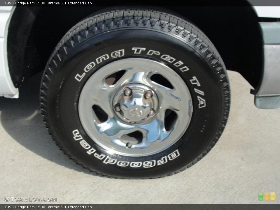 1998 Dodge Ram 1500 Laramie SLT Extended Cab Wheel and Tire Photo #38475659