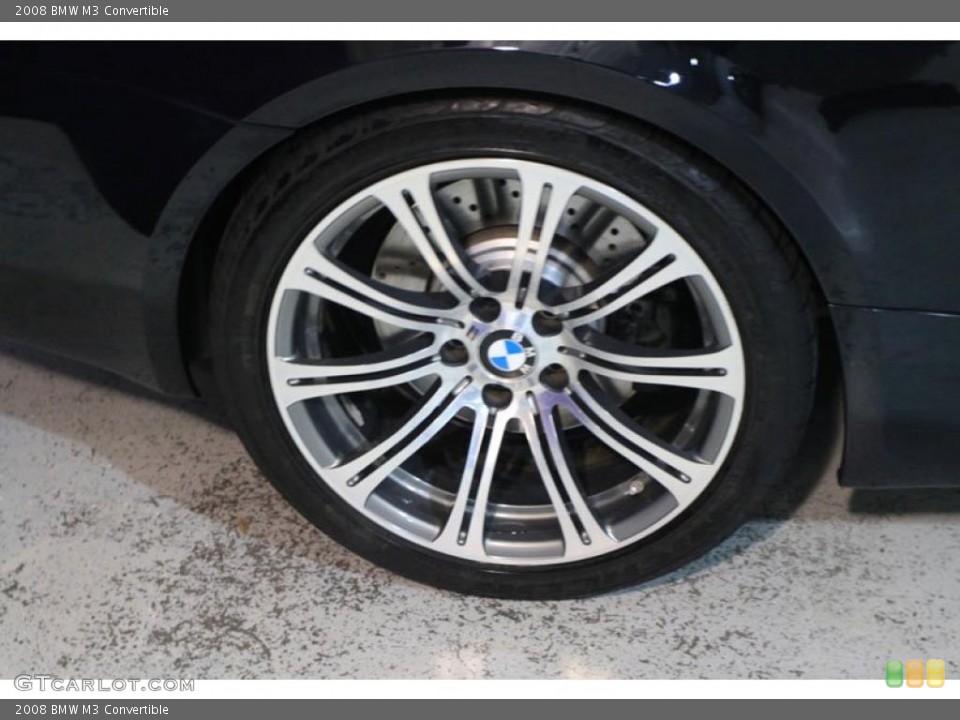 2008 BMW M3 Convertible Wheel and Tire Photo #38482611