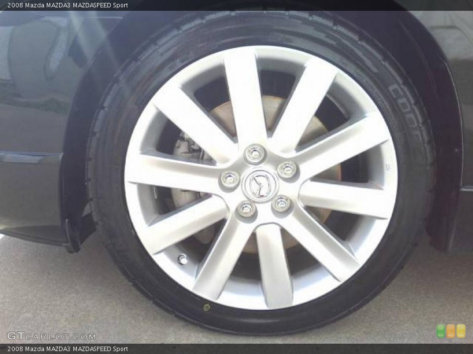 2008 Mazda MAZDA3 MAZDASPEED Sport Wheel and Tire Photo #38484887