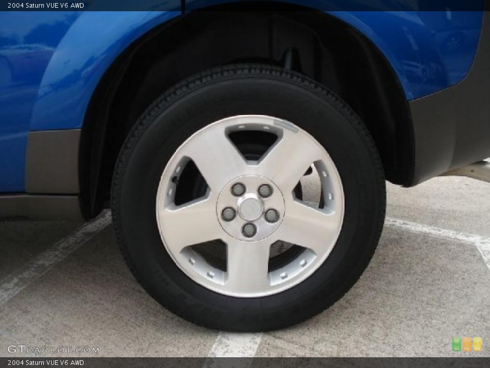 2004 Saturn VUE V6 AWD Wheel and Tire Photo #38486907