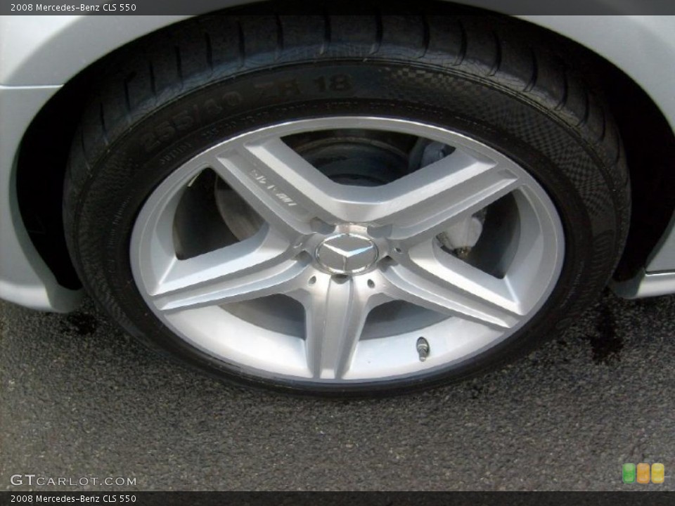 2008 Mercedes-Benz CLS 550 Wheel and Tire Photo #38490535