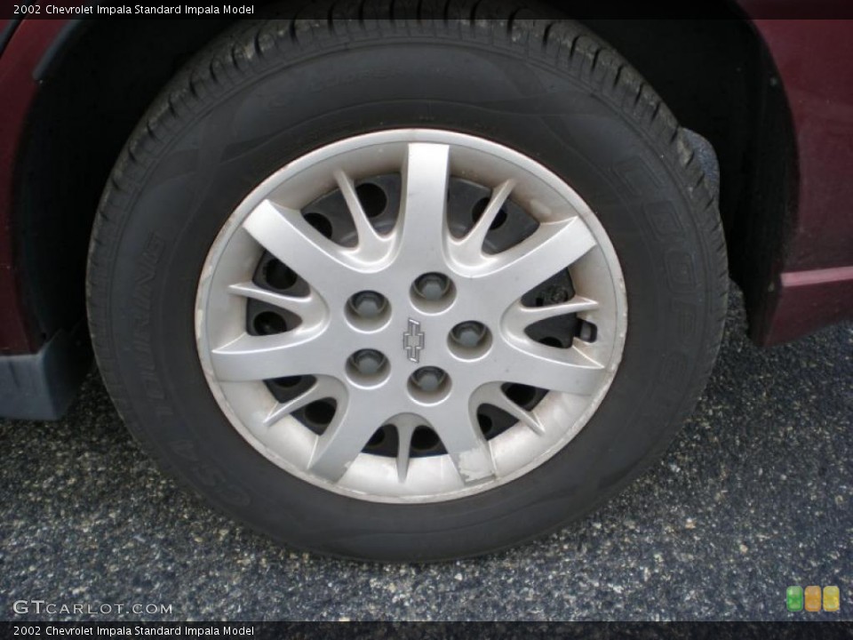 2002 Chevrolet Impala  Wheel and Tire Photo #38493483