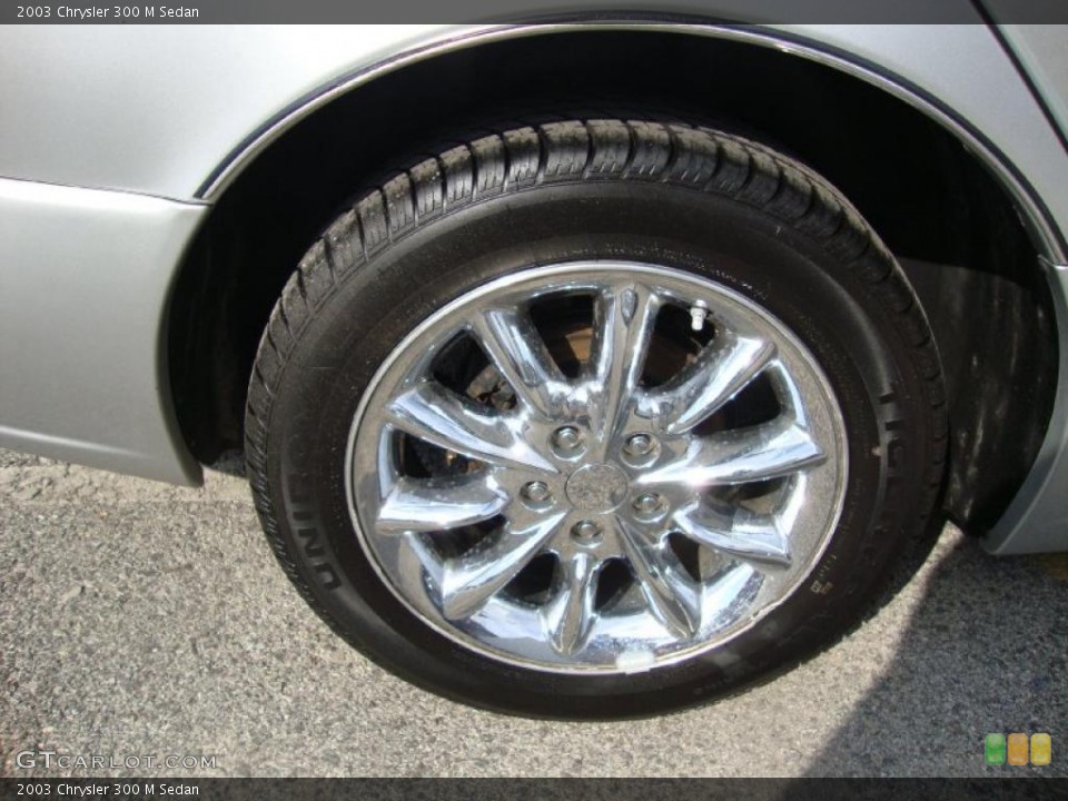 2003 Chrysler 300 M Sedan Wheel and Tire Photo #38498207