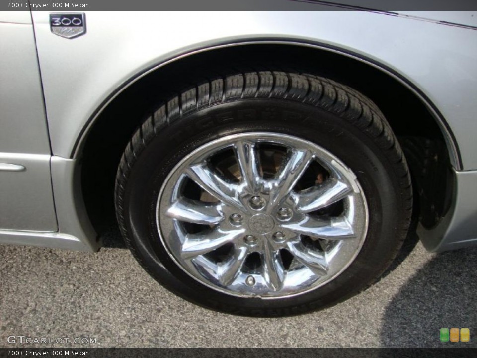 2003 Chrysler 300 M Sedan Wheel and Tire Photo #38498239
