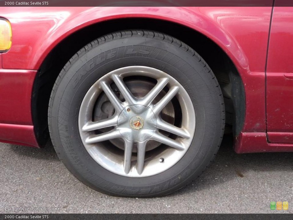 2000 Cadillac Seville STS Wheel and Tire Photo #38498243