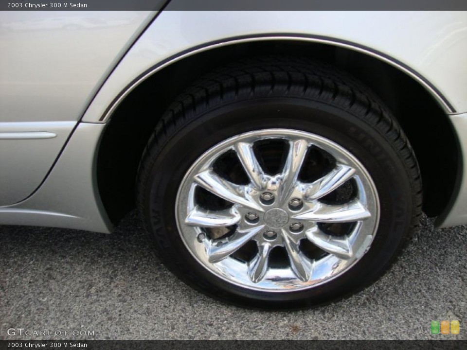 2003 Chrysler 300 M Sedan Wheel and Tire Photo #38498331
