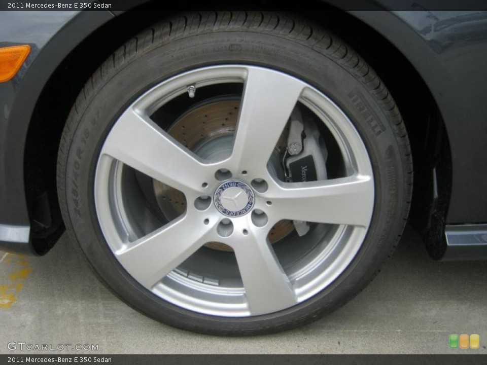 2011 Mercedes-Benz E 350 Sedan Wheel and Tire Photo #38498635