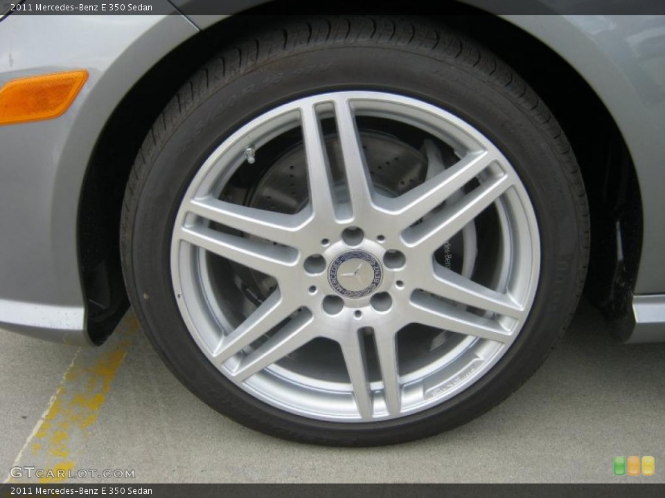 2011 Mercedes-Benz E 350 Sedan Wheel and Tire Photo #38498915