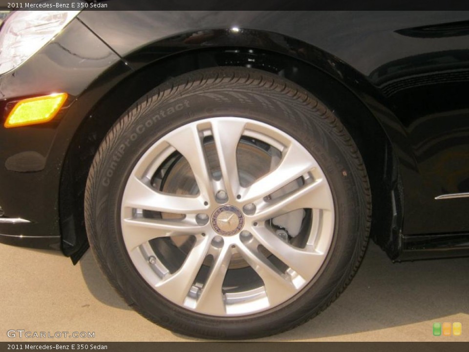 2011 Mercedes-Benz E 350 Sedan Wheel and Tire Photo #38499099