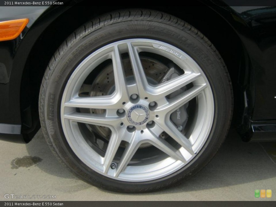 2011 Mercedes-Benz E 550 Sedan Wheel and Tire Photo #38499195