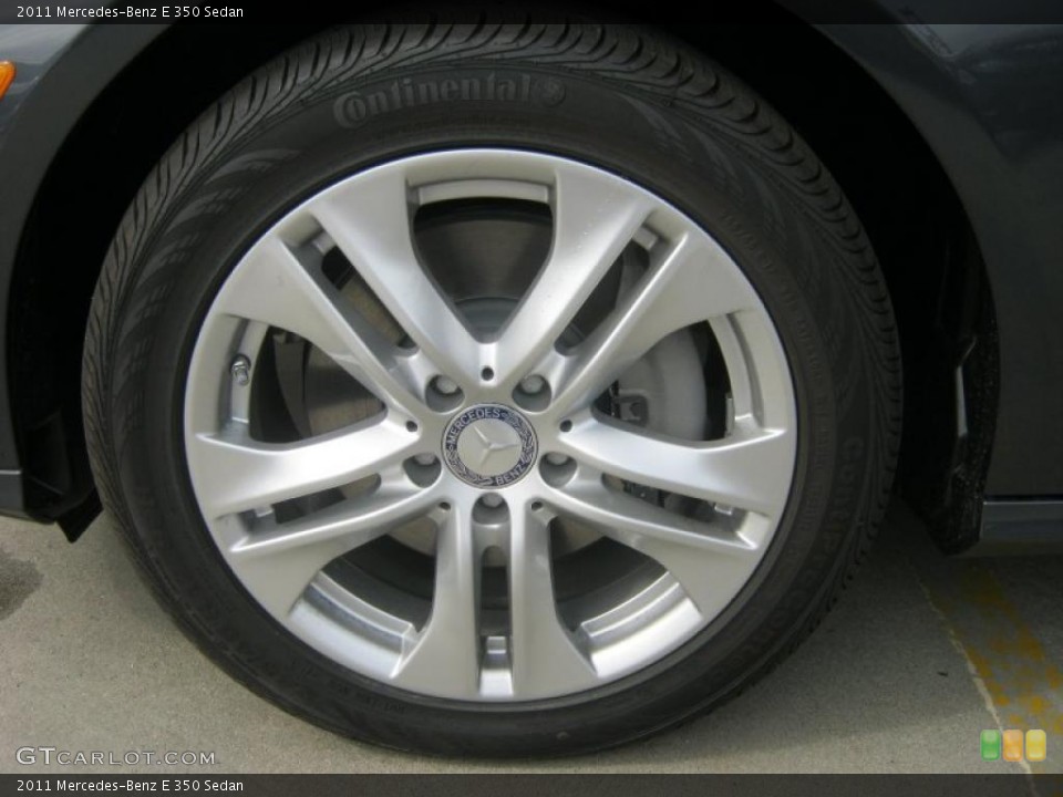 2011 Mercedes-Benz E 350 Sedan Wheel and Tire Photo #38499291