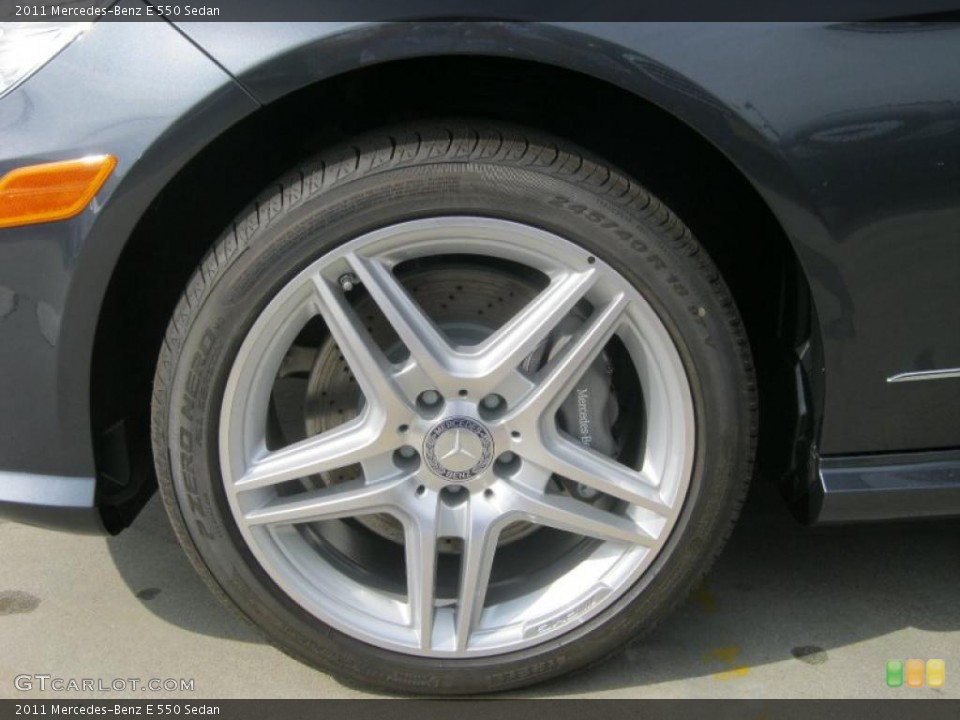2011 Mercedes-Benz E 550 Sedan Wheel and Tire Photo #38499391
