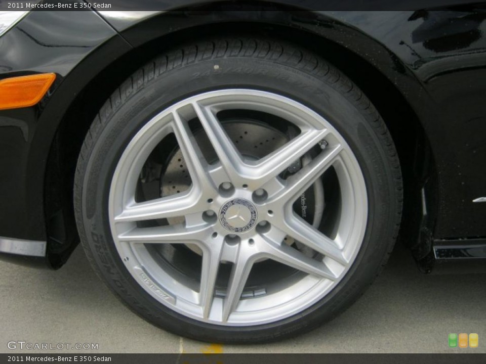 2011 Mercedes-Benz E 350 Sedan Wheel and Tire Photo #38499479