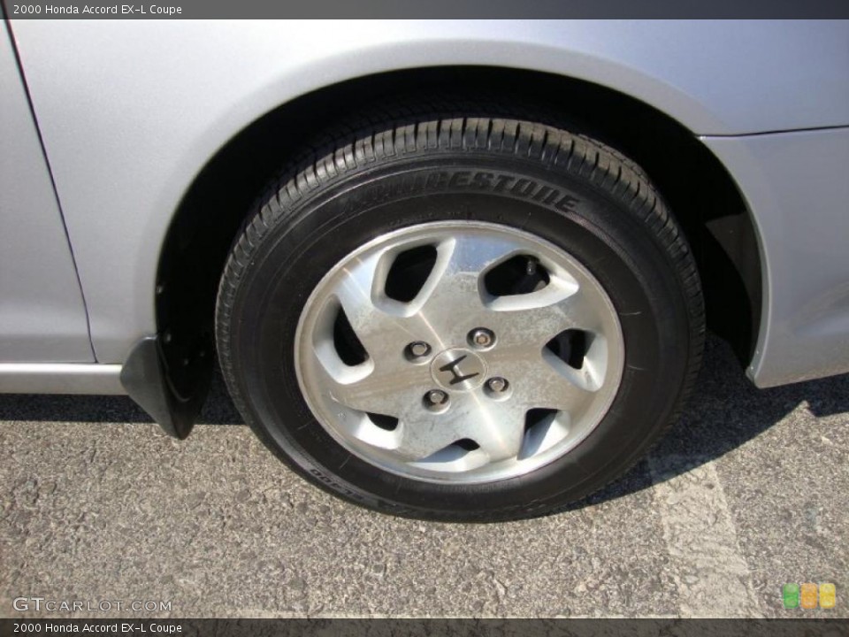 2000 Honda Accord EX-L Coupe Wheel and Tire Photo #38499847