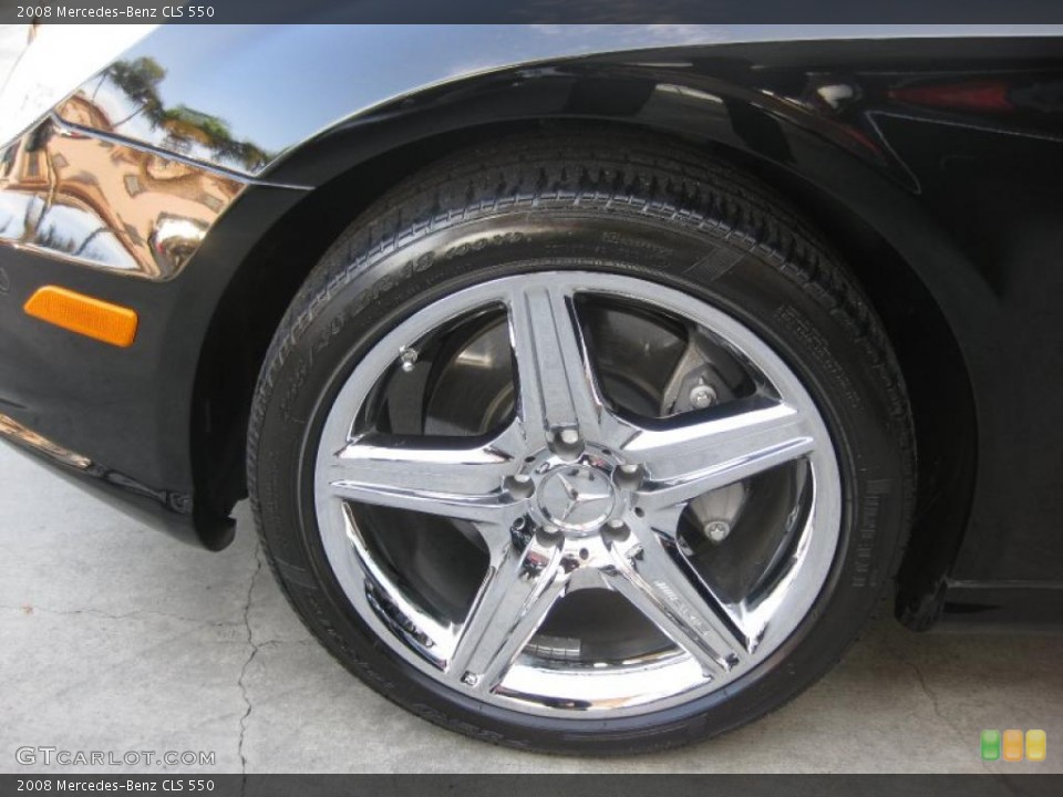 2008 Mercedes-Benz CLS 550 Wheel and Tire Photo #38499855
