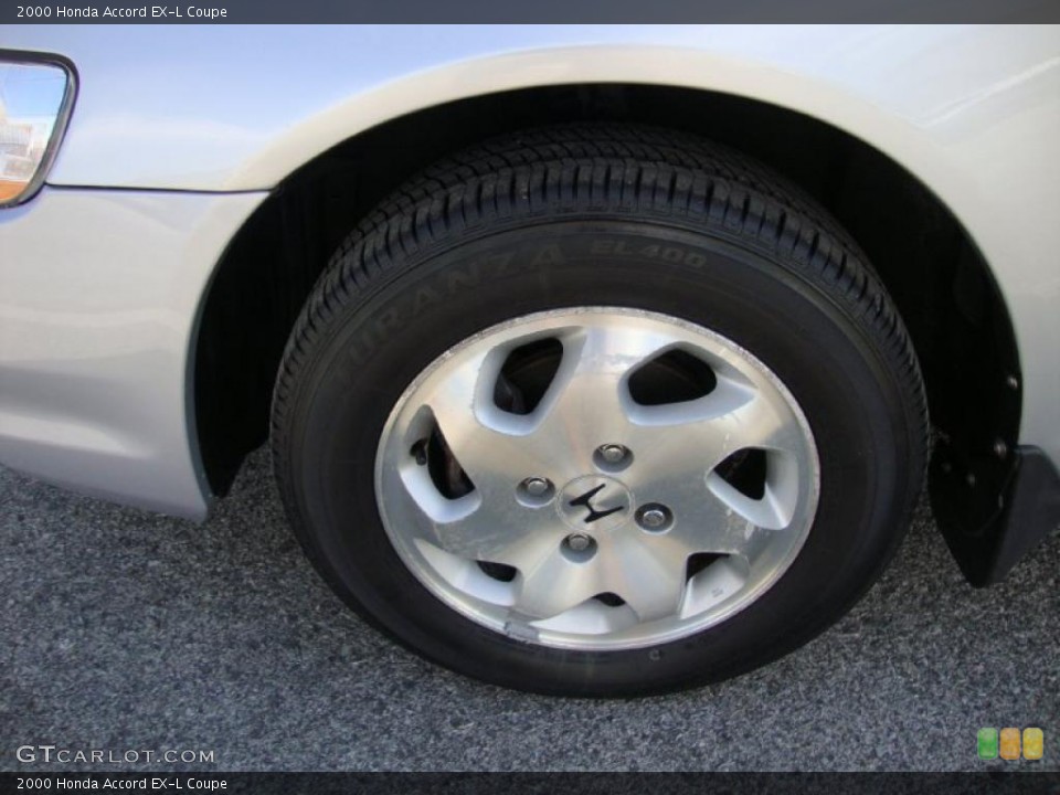 2000 Honda Accord EX-L Coupe Wheel and Tire Photo #38499971