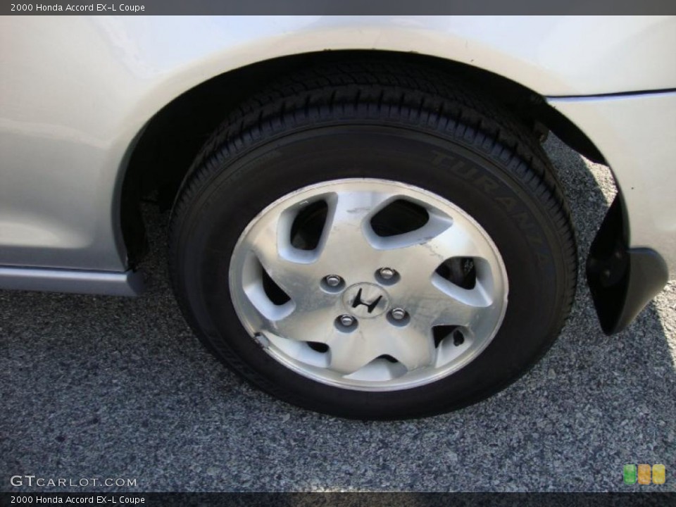 2000 Honda Accord EX-L Coupe Wheel and Tire Photo #38499987