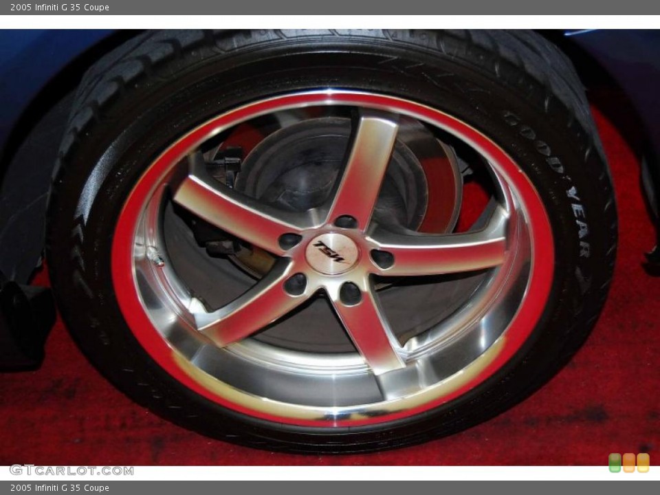 2005 Infiniti G Custom Wheel and Tire Photo #38501783