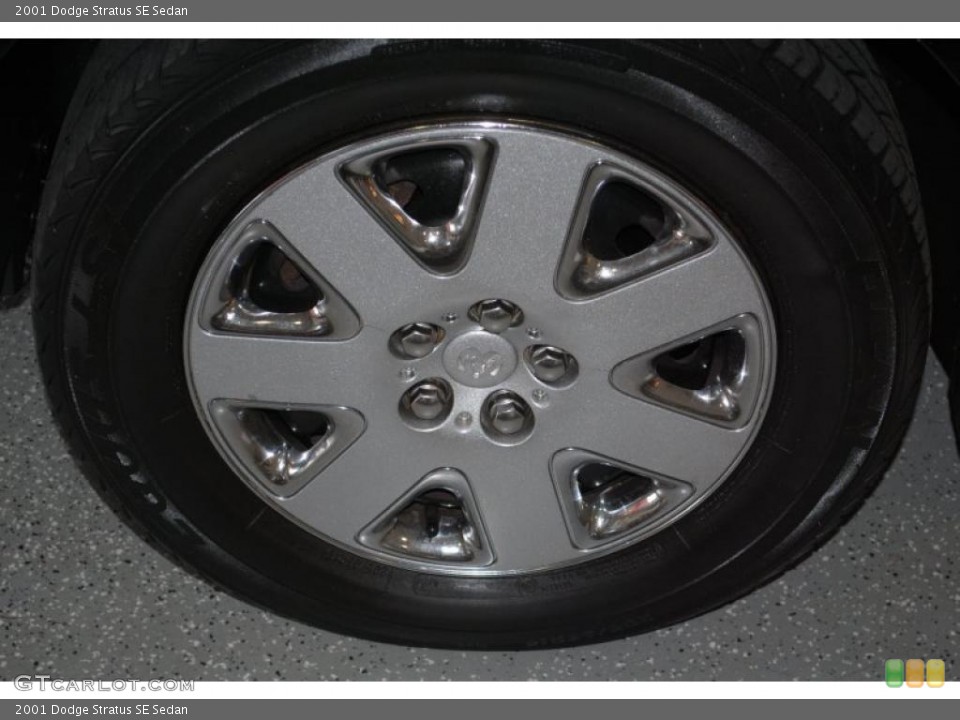 2001 Dodge Stratus SE Sedan Wheel and Tire Photo #38504559