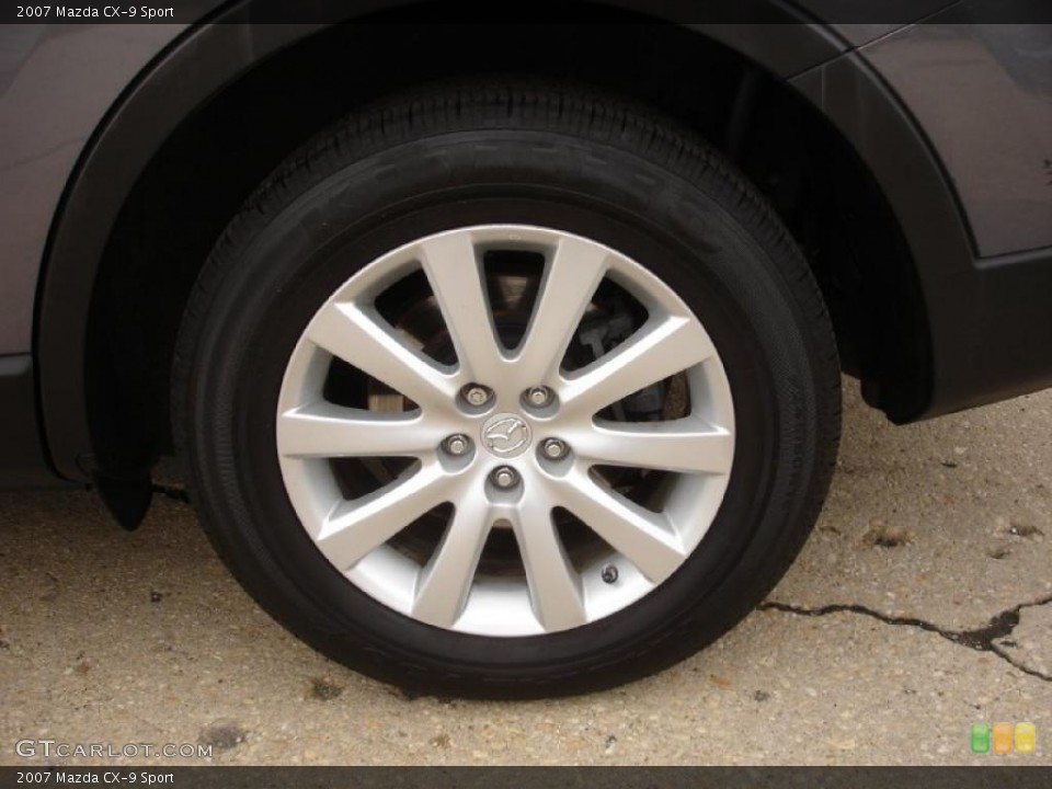 2007 Mazda CX-9 Sport Wheel and Tire Photo #38507315