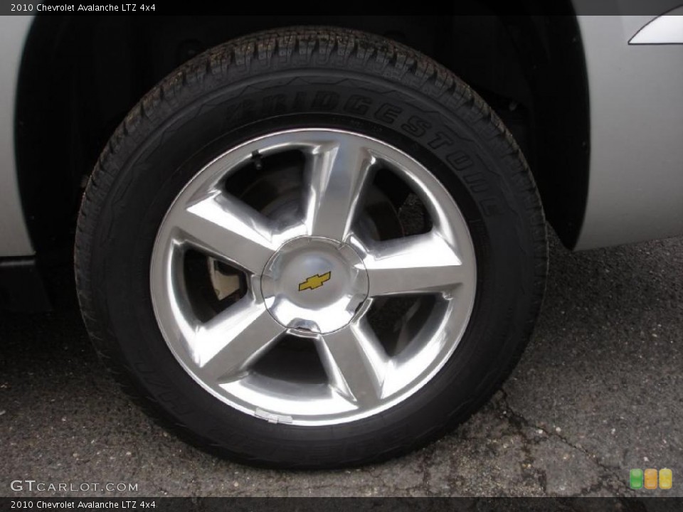 2010 Chevrolet Avalanche LTZ 4x4 Wheel and Tire Photo #38508843