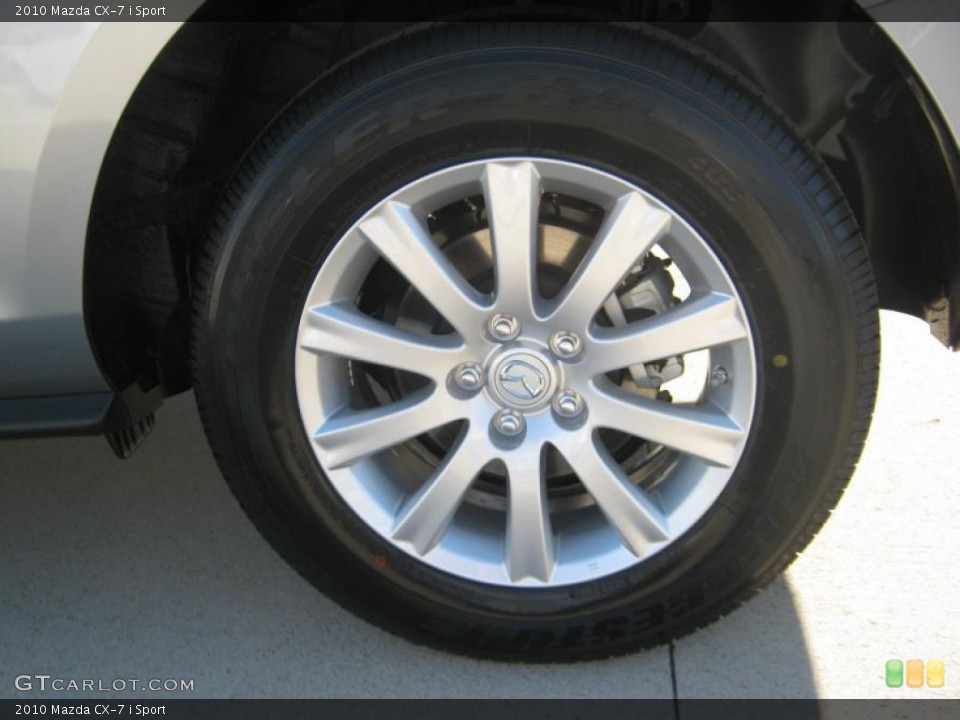 2010 Mazda CX-7 i Sport Wheel and Tire Photo #38511975