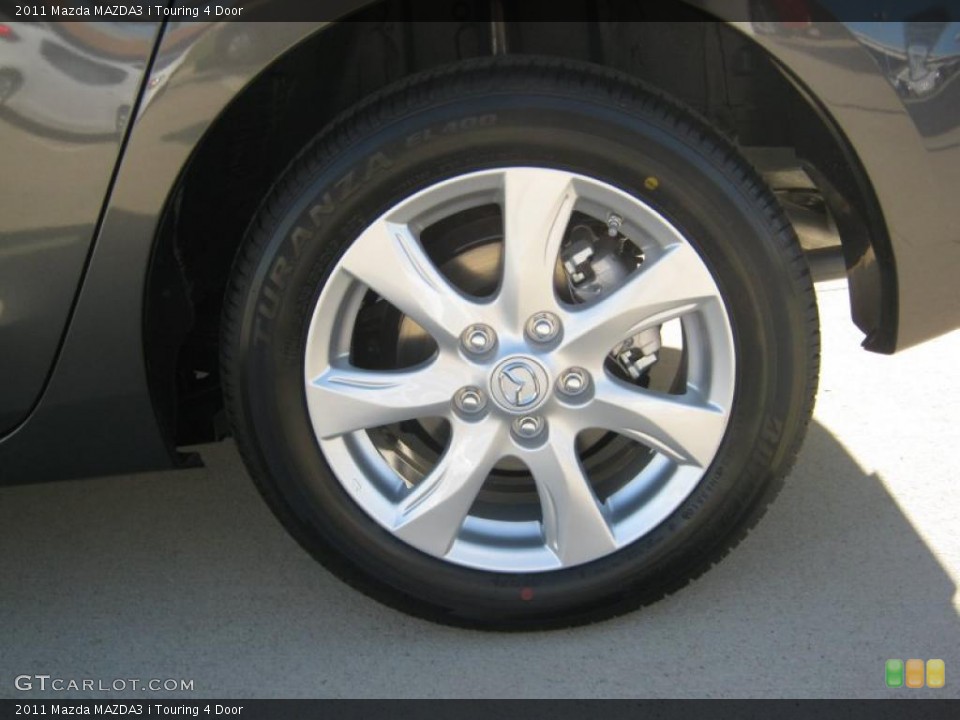 2011 Mazda MAZDA3 i Touring 4 Door Wheel and Tire Photo #38512347