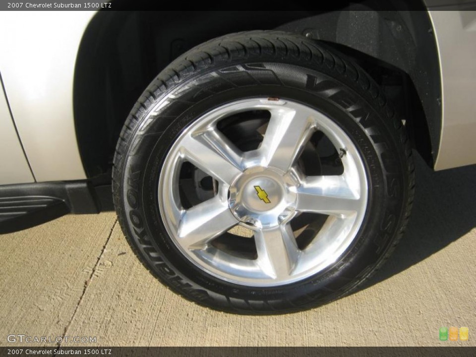 2007 Chevrolet Suburban 1500 LTZ Wheel and Tire Photo #38515111