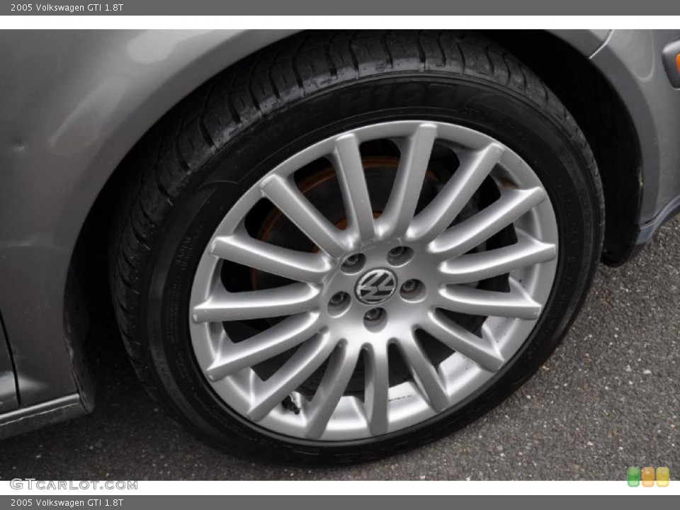 2005 Volkswagen GTI 1.8T Wheel and Tire Photo #38523783