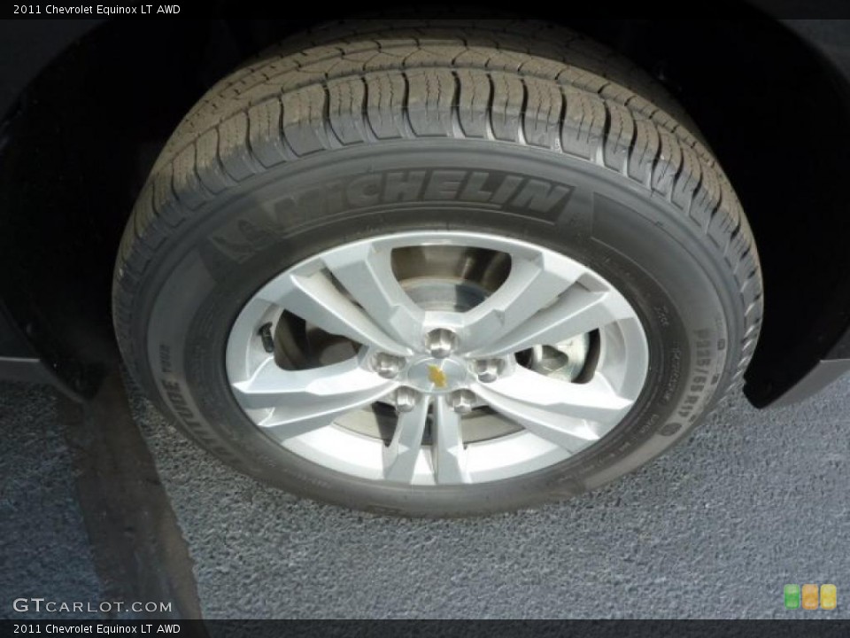 2011 Chevrolet Equinox LT AWD Wheel and Tire Photo #38527403