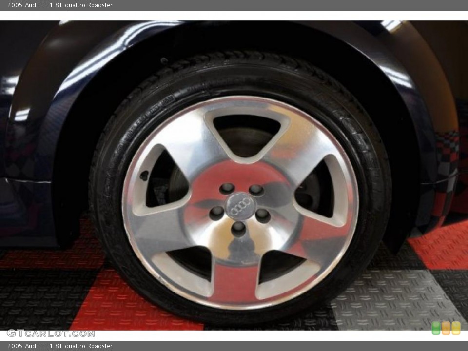 2005 Audi TT 1.8T quattro Roadster Wheel and Tire Photo #38527467
