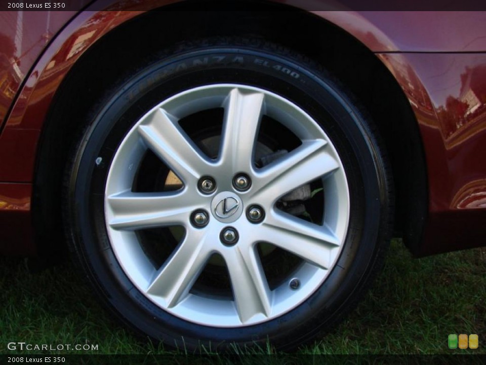 2008 Lexus ES 350 Wheel and Tire Photo #38532023