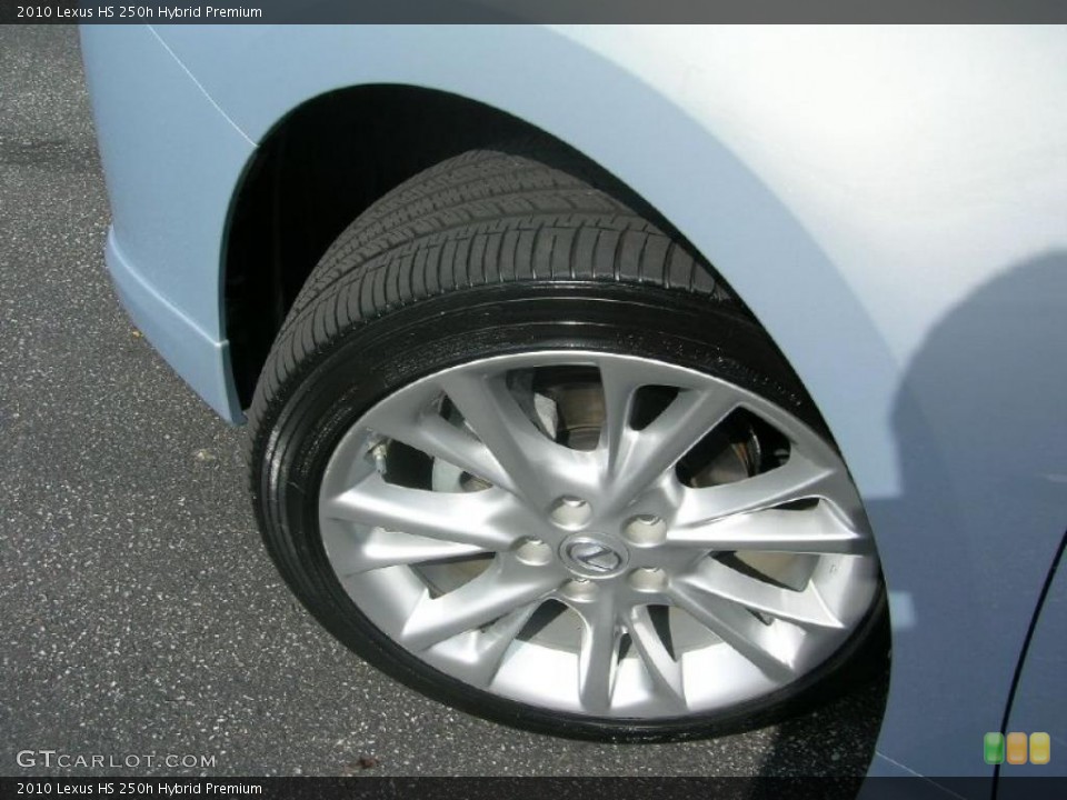 2010 Lexus HS 250h Hybrid Premium Wheel and Tire Photo #38538223
