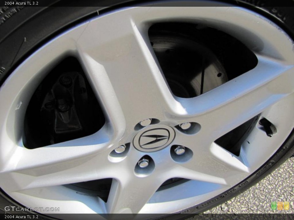 2004 Acura TL 3.2 Wheel and Tire Photo #38540695
