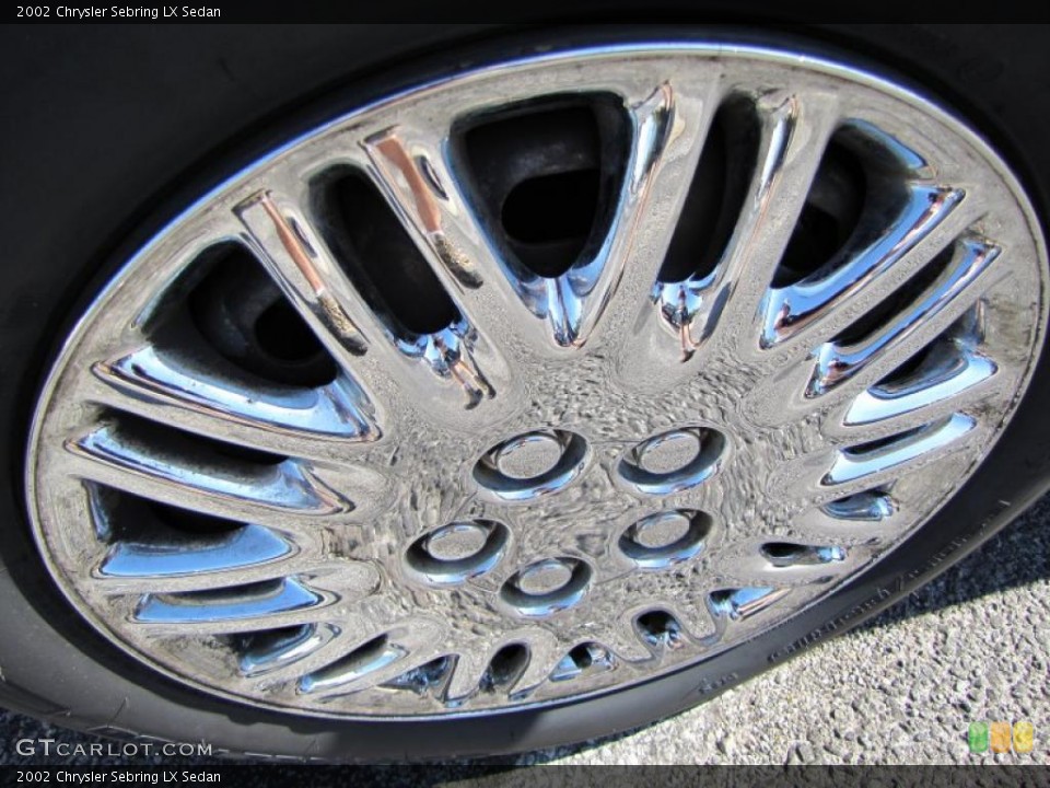 2002 Chrysler Sebring LX Sedan Wheel and Tire Photo #38540891