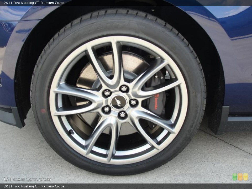 2011 Ford Mustang GT Premium Coupe Wheel and Tire Photo #38541695