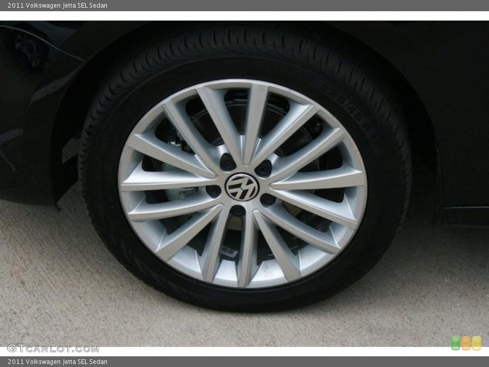 2011 Volkswagen Jetta SEL Sedan Wheel and Tire Photo #38544291