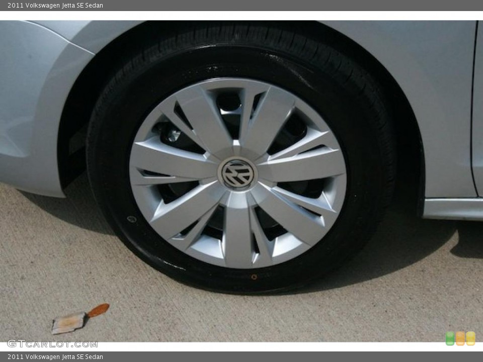 2011 Volkswagen Jetta SE Sedan Wheel and Tire Photo #38544887