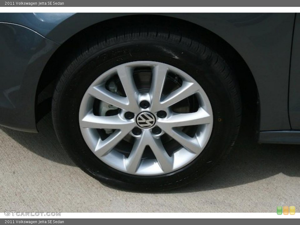2011 Volkswagen Jetta SE Sedan Wheel and Tire Photo #38545311