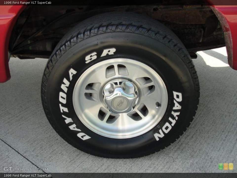 1996 Ford Ranger XLT SuperCab Wheel and Tire Photo #38546219