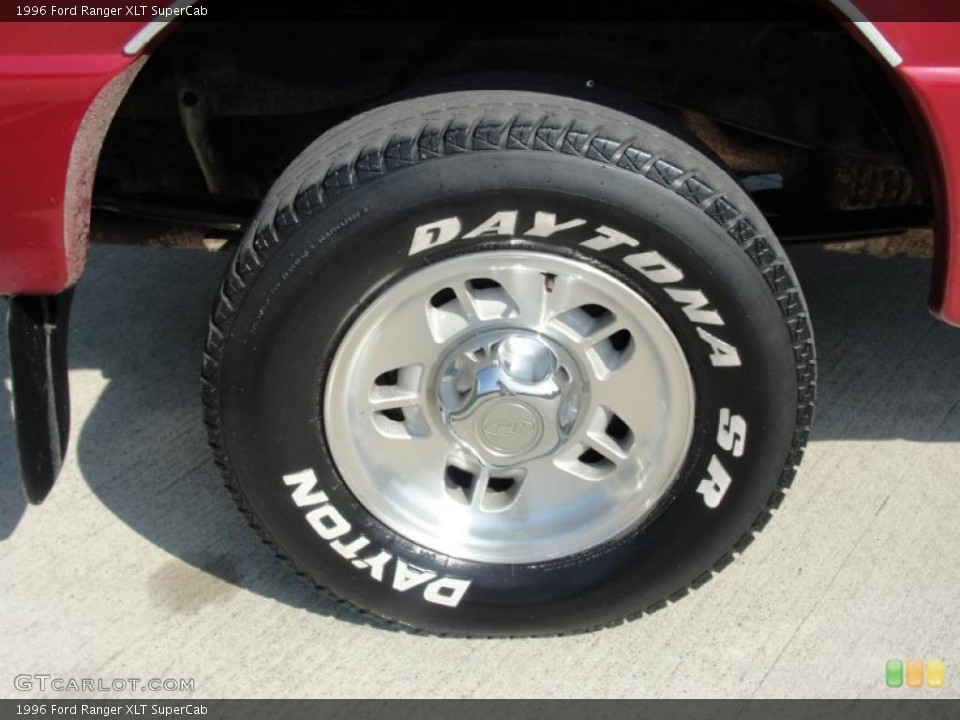 1996 Ford Ranger XLT SuperCab Wheel and Tire Photo #38546227