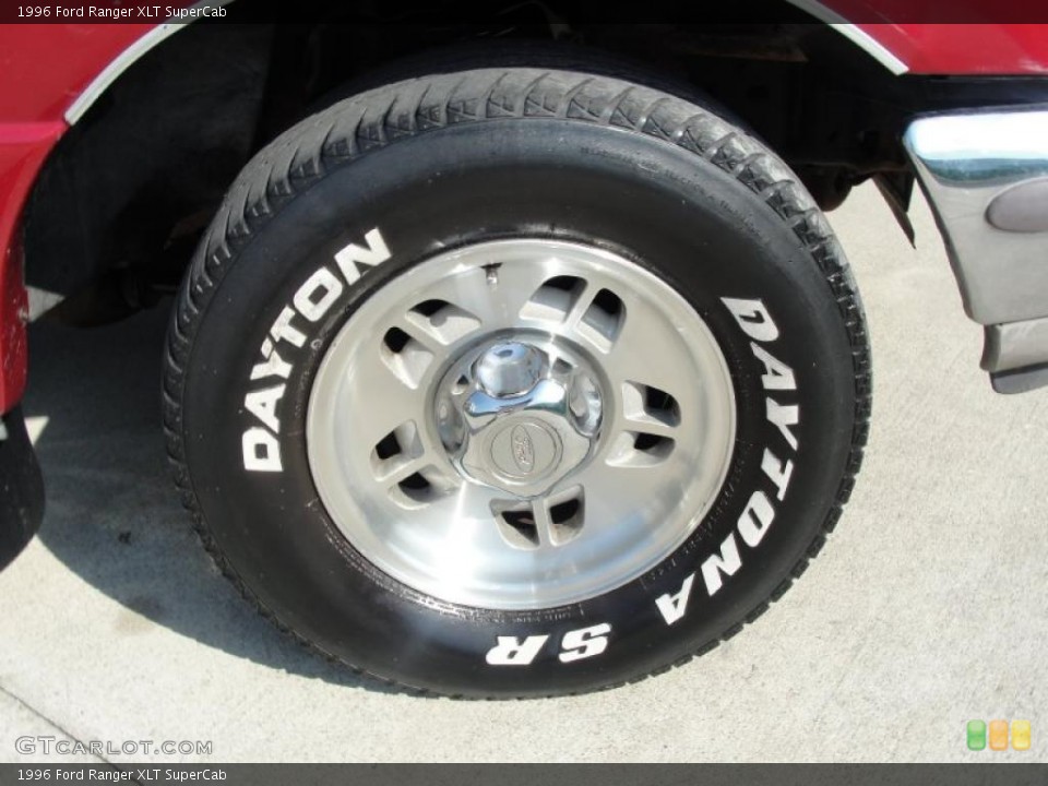 1996 Ford Ranger XLT SuperCab Wheel and Tire Photo #38546235
