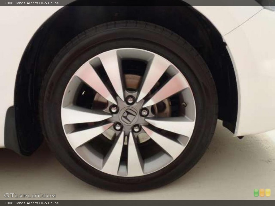 2008 Honda Accord LX-S Coupe Wheel and Tire Photo #38550745