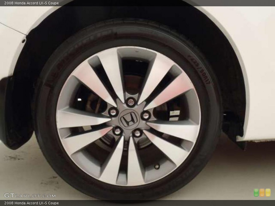 2008 Honda Accord LX-S Coupe Wheel and Tire Photo #38550761