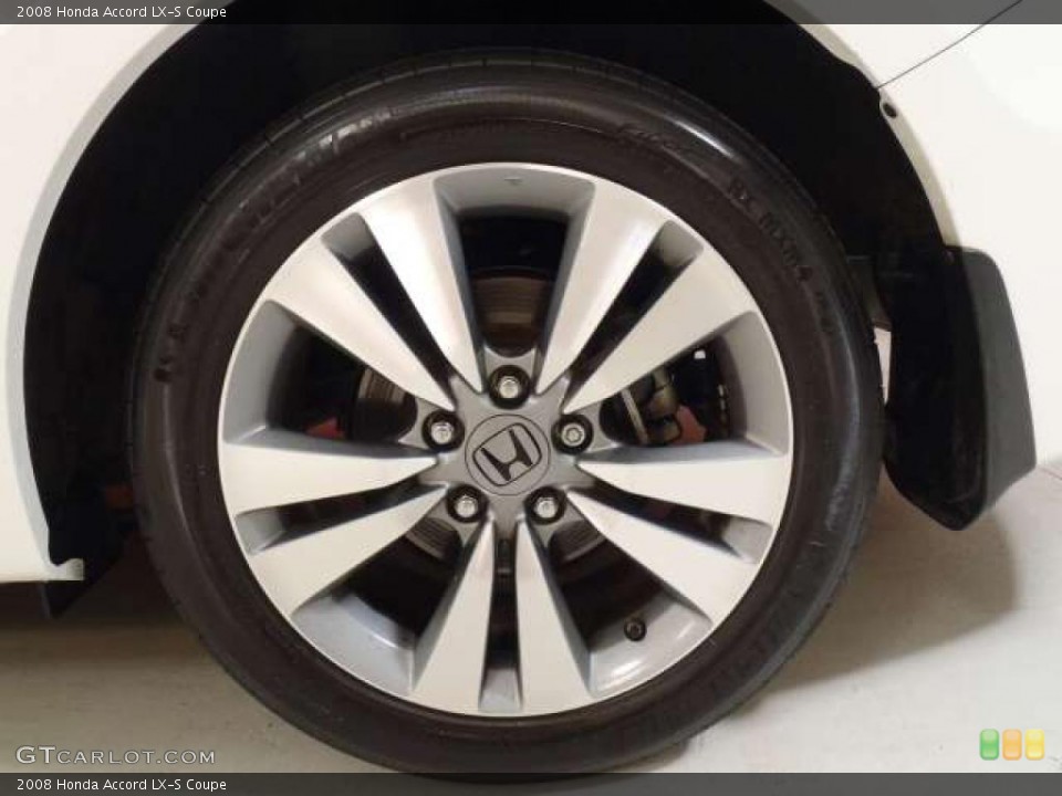 2008 Honda Accord LX-S Coupe Wheel and Tire Photo #38550773