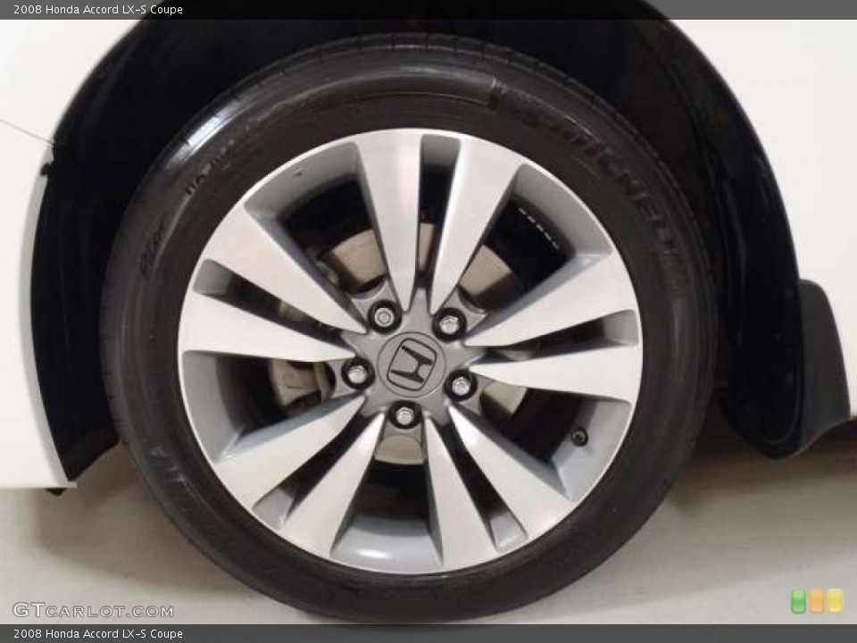 2008 Honda Accord LX-S Coupe Wheel and Tire Photo #38550789