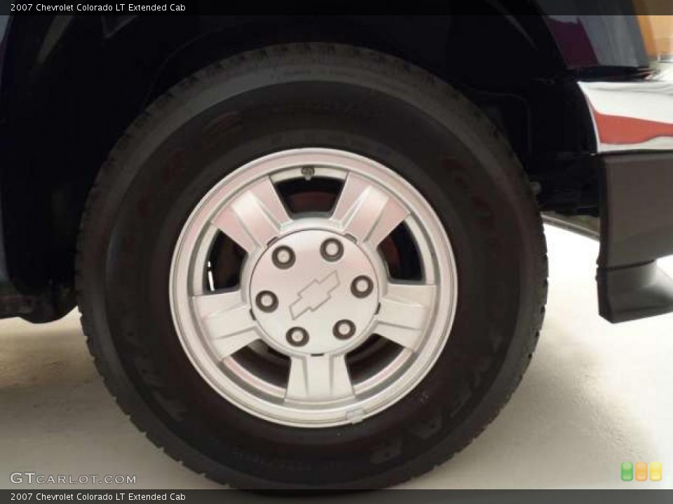 2007 Chevrolet Colorado LT Extended Cab Wheel and Tire Photo #38551065